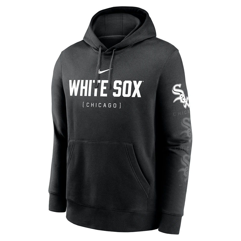 Chicago White Sox Fashion Club Men's Nike MLB Pullover Hoodie