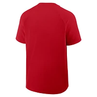 Cincinnati Reds Authentic Collection Men's Nike MLB Short-Sleeve Windshirt