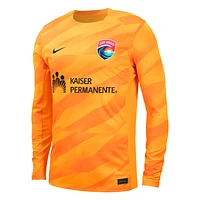 San Diego Wave FC 2024 Goalkeeper Nike NWSL Long-Sleeve Replica Jersey