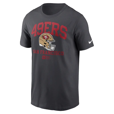 San Francisco 49ers Helmet Essential Men's Nike NFL T-Shirt