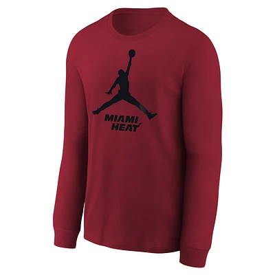 Atlanta Hawks Essential Big Kids' Jordan NBA Long-Sleeve T-Shirt