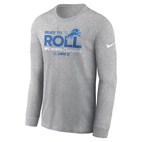 Detroit Lions 2024 NFC North Champions Trophy Collection Men's Nike NFL Long-Sleeve T-Shirt