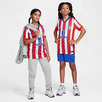 Atlético Madrid 2024/25 Stadium Home Big Kids' Nike Dri-FIT Soccer Replica Jersey