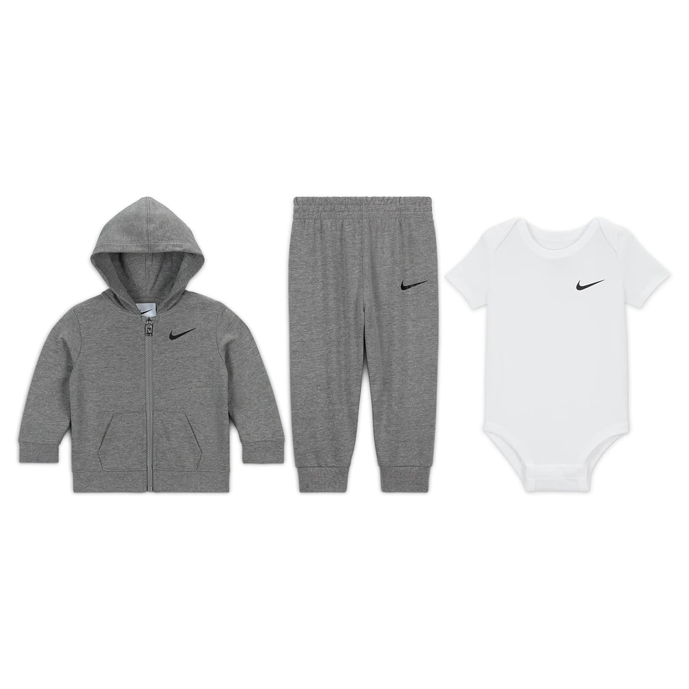 Nike Baby (0-9M) 3-Piece Bodysuit Set