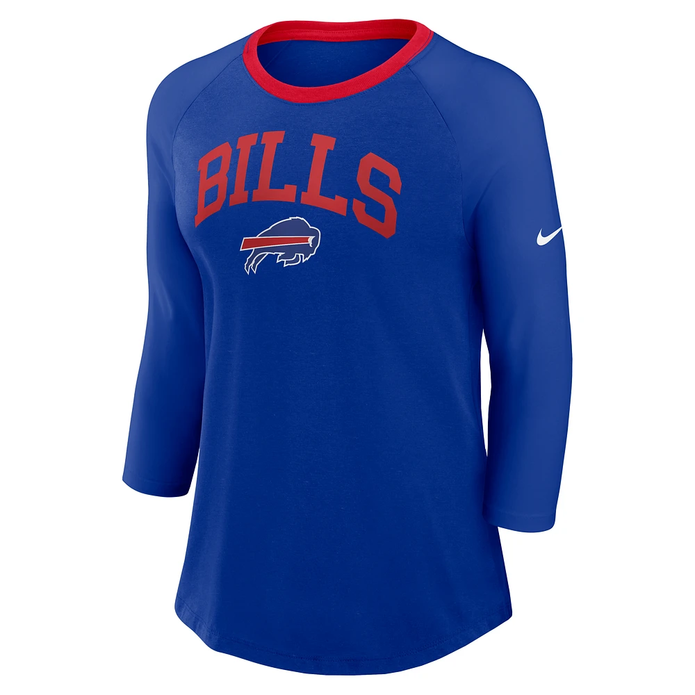 Buffalo Bills Women's Nike NFL 3/4-Sleeve T-Shirt