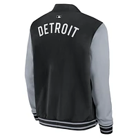 Detroit Tigers Authentic Collection Dugout Men's Nike MLB Full-Zip Bomber Jacket