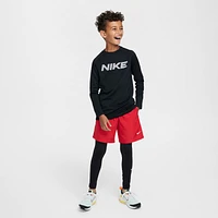 Nike Pro Warm Big Kids' (Boys') Dri-FIT Long-Sleeve Training Top