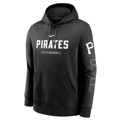 Pittsburgh Pirates Fashion Club Men's Nike MLB Pullover Hoodie