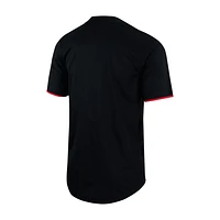 Georgia Men's Nike College Full-Button Baseball Jersey