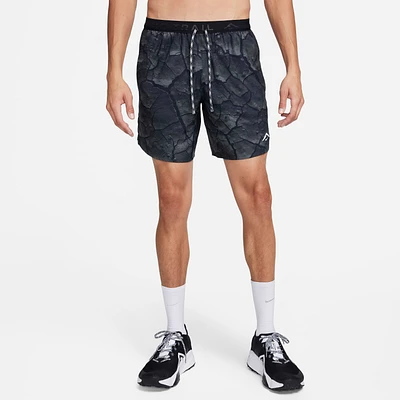 Nike Dri-FIT Stride Men's 7" Brief-Lined Printed Running Shorts