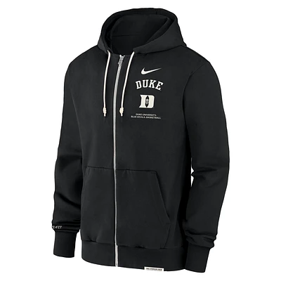 Duke Blue Devils On-Court Basketball Men’s Nike Dri-FIT College Full-Zip Hoodie