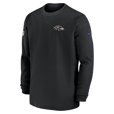 Baltimore Ravens Sideline Coach Men’s Nike NFL Long-Sleeve Top