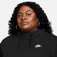 Nike Sportswear Club Fleece Women's Funnel-Neck Hoodie (Plus Size)