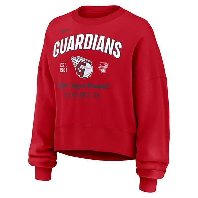 Cleveland Guardians Women's Nike MLB Pullover Crew