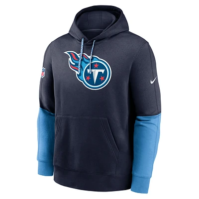 Tennessee Titans Sideline Team Issue Club Men's Nike NFL Pullover Hoodie