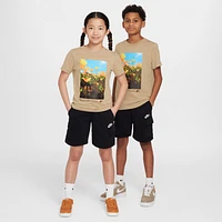 Nike Sportswear Club Big Kids' French Terry Cargo Shorts