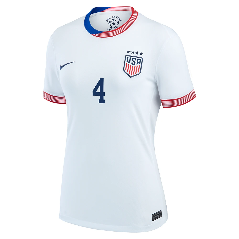 Naomi Girma USWNT 2024 Stadium Away Women's Nike Dri-FIT Soccer Jersey