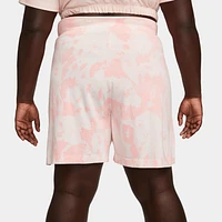 Nike Sportswear Women's High-Waisted Jersey Cloud-Dye Shorts (Plus Size)