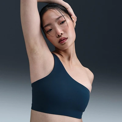 Nike Zenvy Asymmetrical Women's Light-Support Padded Sports Bra