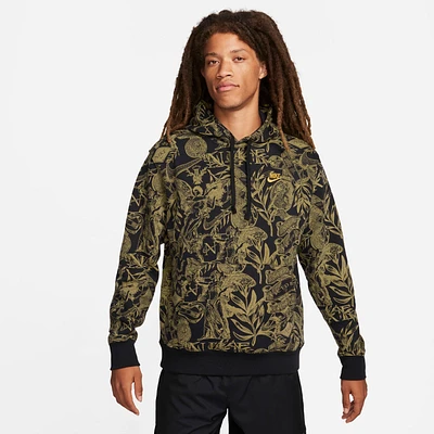 Nike Sportswear Club Fleece Men's Pullover Printed Hoodie