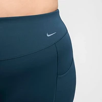 Nike Universa Women's Medium-Support High-Waisted 7/8 Leggings with Pockets (Plus Size)