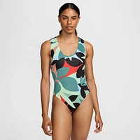 Nike Swim Women's Keyhole Back One-Piece Swimsuit