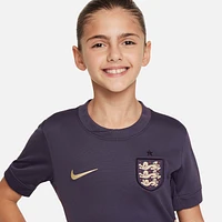 England (Men's Team) 2024/25 Stadium Away Big Kids' Nike Dri-FIT Soccer Replica Jersey