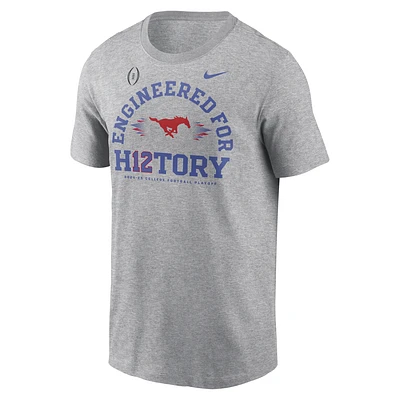 SMU Mustangs 2025 College Football Playoff Bound Engineered For History Men's Nike T-Shirt