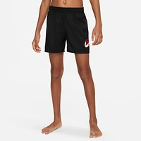 Nike Swim Scribble Big Kids' (Boys') 4" Volley Shorts