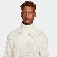 Nike Life Men's Cable Knit Turtleneck Sweater