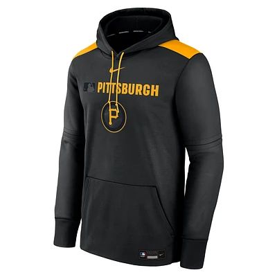 Pittsburgh Pirates Authentic Collection City Connect Men's Nike Therma MLB Pullover Hoodie