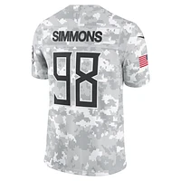 Jeffery Simmons Tennessee Titans Salute to Service Men's Nike Dri-FIT NFL Limited Jersey