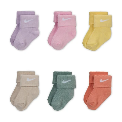 Nike Baby Waffle Knit Socks (6 Pairs)