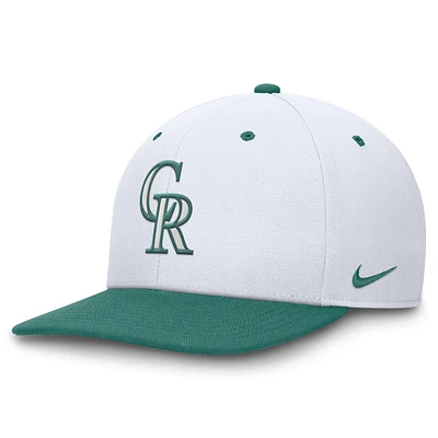 Colorado Rockies Bicoastal 2-Tone Pro Men's Nike Dri-FIT MLB Adjustable Hat