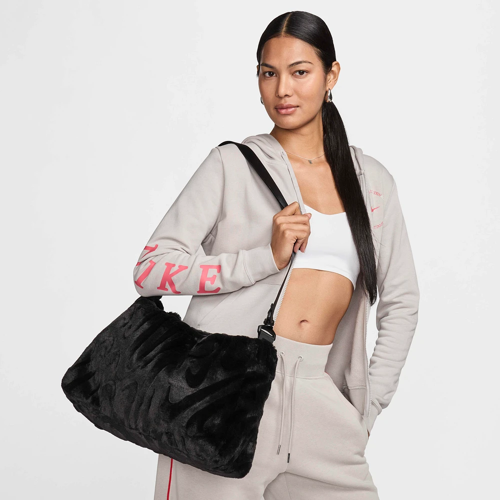 Nike Sportswear Faux Fur Tote (10L)