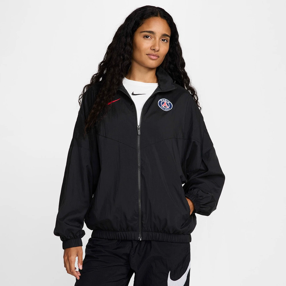 Paris Saint-Germain Essential Windrunner Women's Nike Soccer Woven Jacket