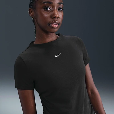Nike Sportswear Chill Knit Women's Tight Short-Sleeve Mock-Neck Top
