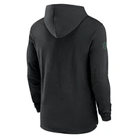 New York Jets Sideline Men's Nike Dri-FIT NFL Long-Sleeve Hooded Top