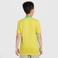 Brazil 2025 Stadium Home (Women's Team) Big Kids' Nike Dri-FIT Soccer Replica Jersey