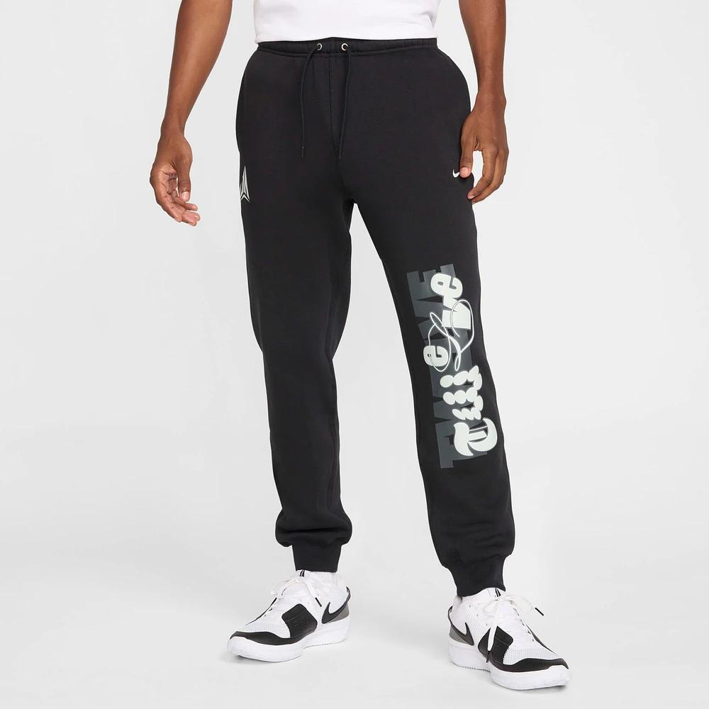 Ja Men's Fleece Basketball Jogger Pants