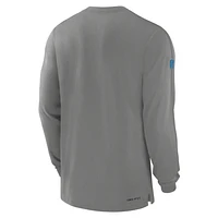 Detroit Lions Sideline Player Team Issue Men’s Nike Dri-FIT Long-Sleeve Top