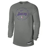 Los Angeles Lakers Men's Nike Dri-FIT NBA Long-Sleeve T-Shirt