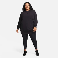 Nike Dri-FIT One Women's Crew-Neck French Terry Tunic (Plus Size)