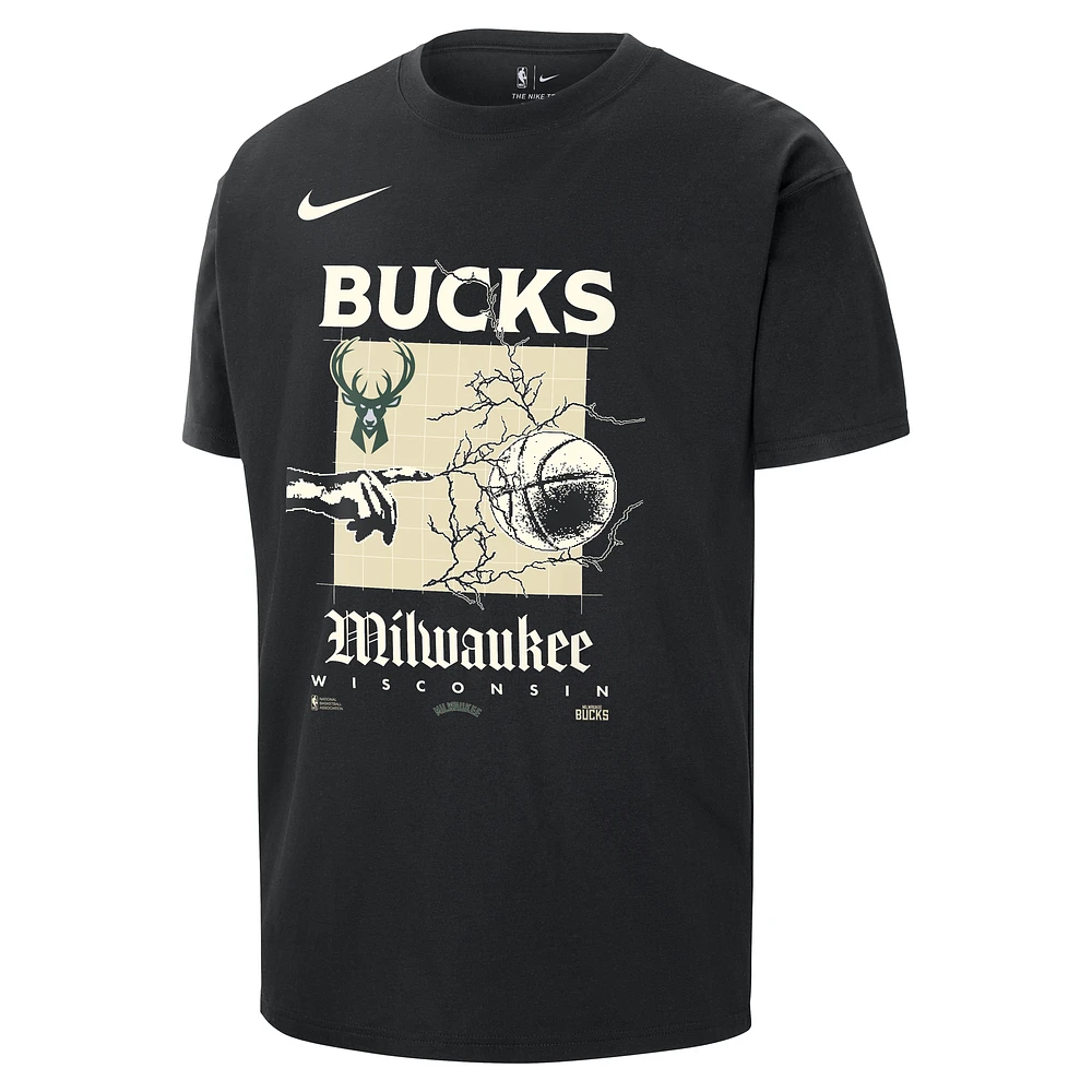 Milwaukee Bucks Courtside Men's Nike NBA Max90 T-Shirt