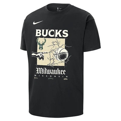 Milwaukee Bucks Courtside Men's Nike NBA Max90 T-Shirt