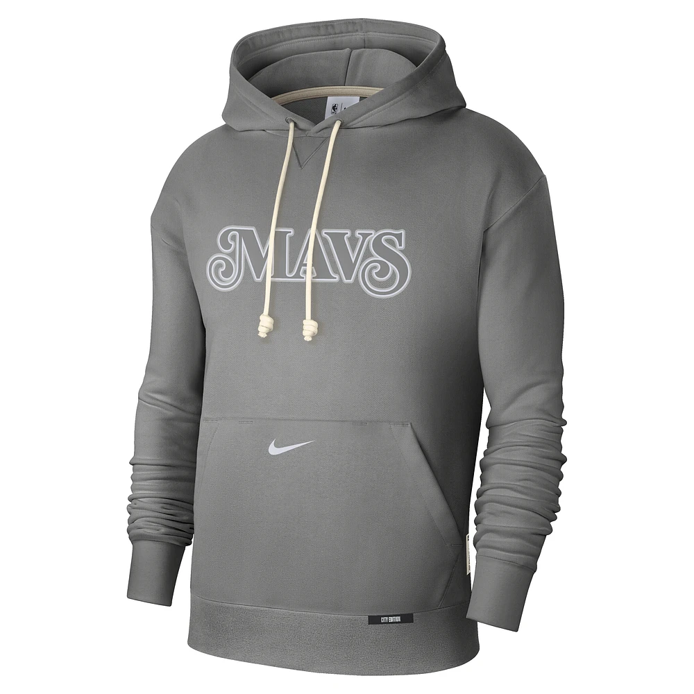 Dallas Mavericks Standard Issue City Edition Men's Nike Dri-FIT NBA Courtside Hoodie