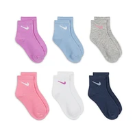 Nike Little Kids' Ankle Socks (6 Pairs)