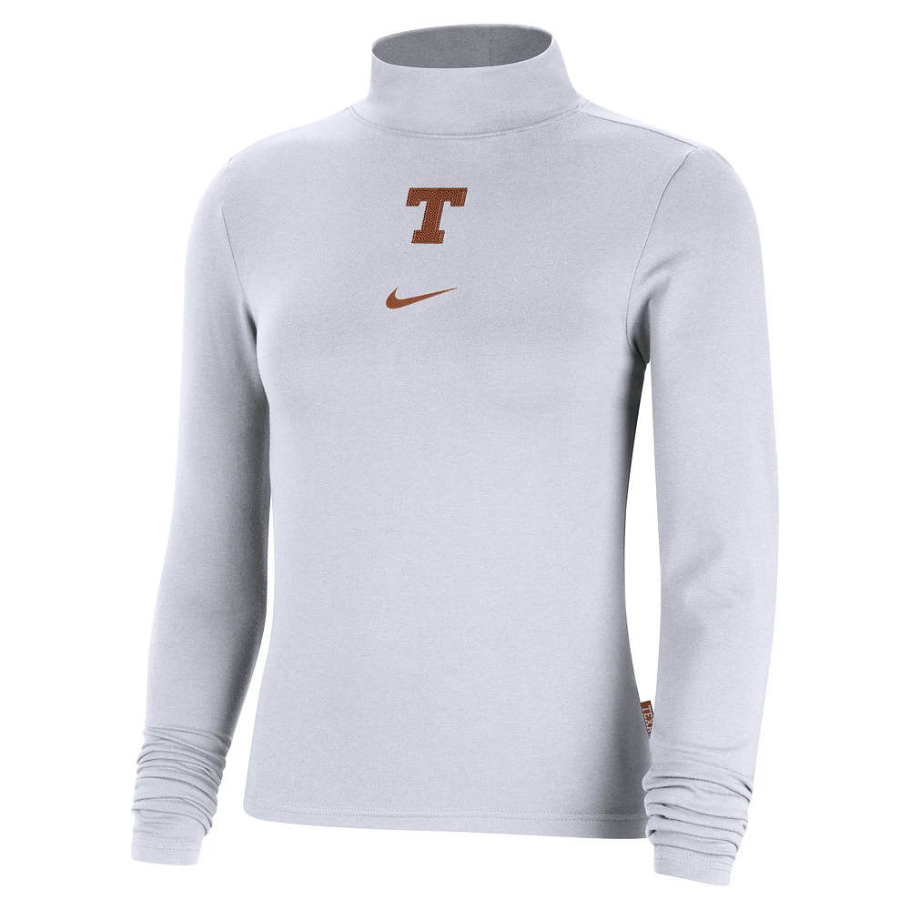 Texas Essential Women's Nike College Long-Sleeve Mock Top