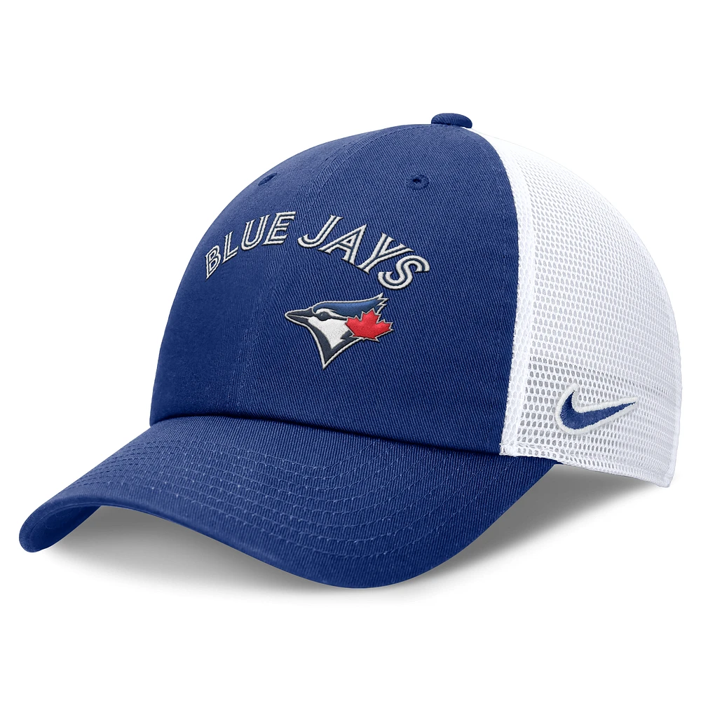 Toronto Blue Jays Evergreen Club Men's Nike MLB Trucker Adjustable Hat