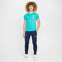 Brazil Strike Big Kids' Nike Dri-FIT Soccer Short-Sleeve Knit Top